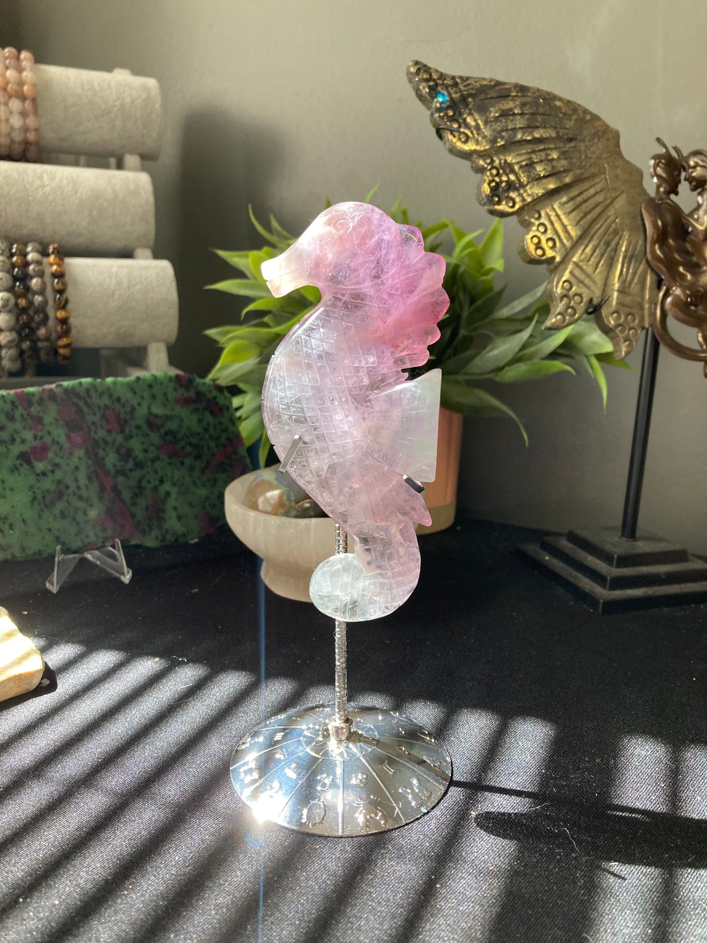 Fluorite Seahorse
