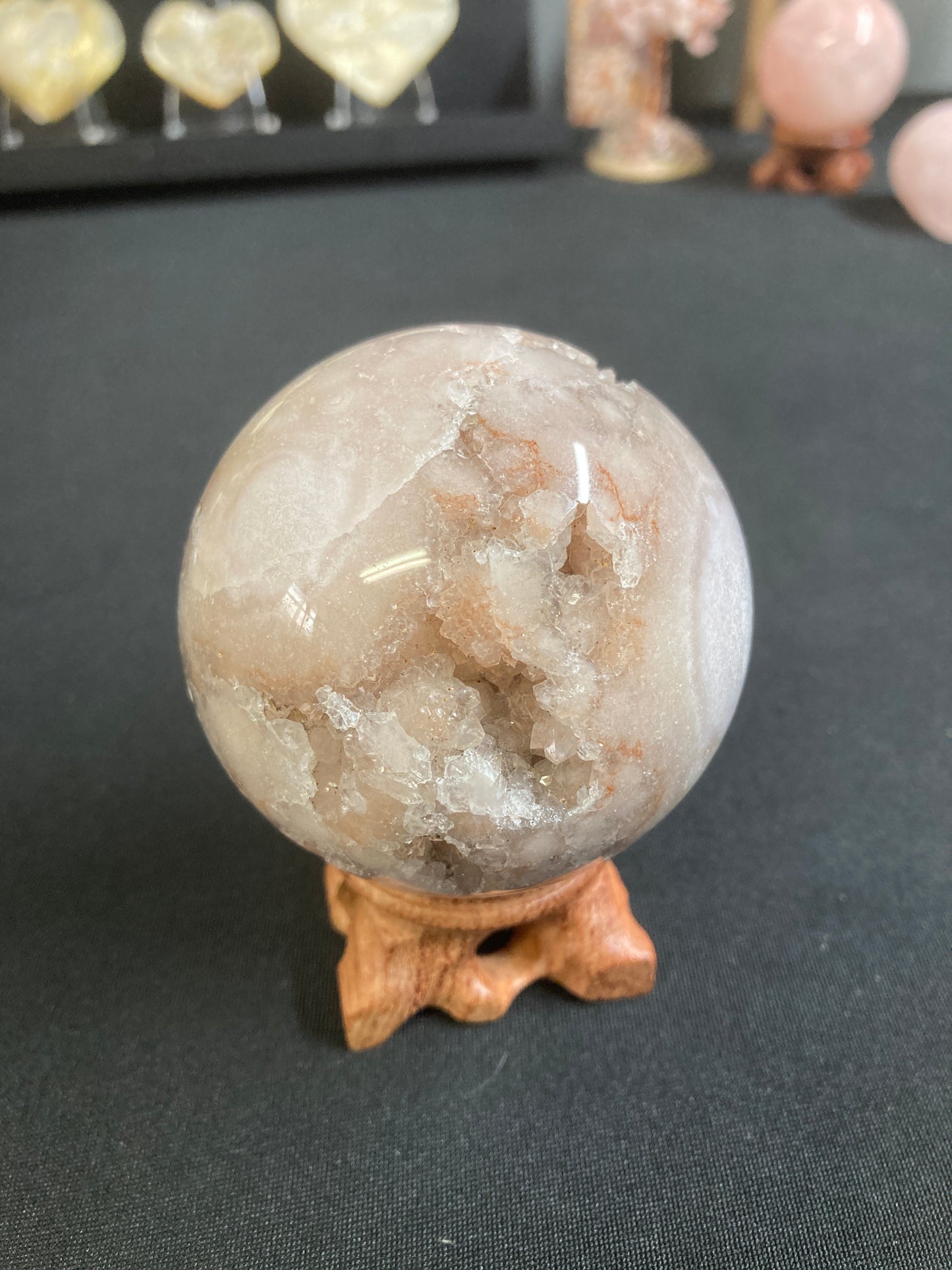 Pink Amethyst Sphere (A)