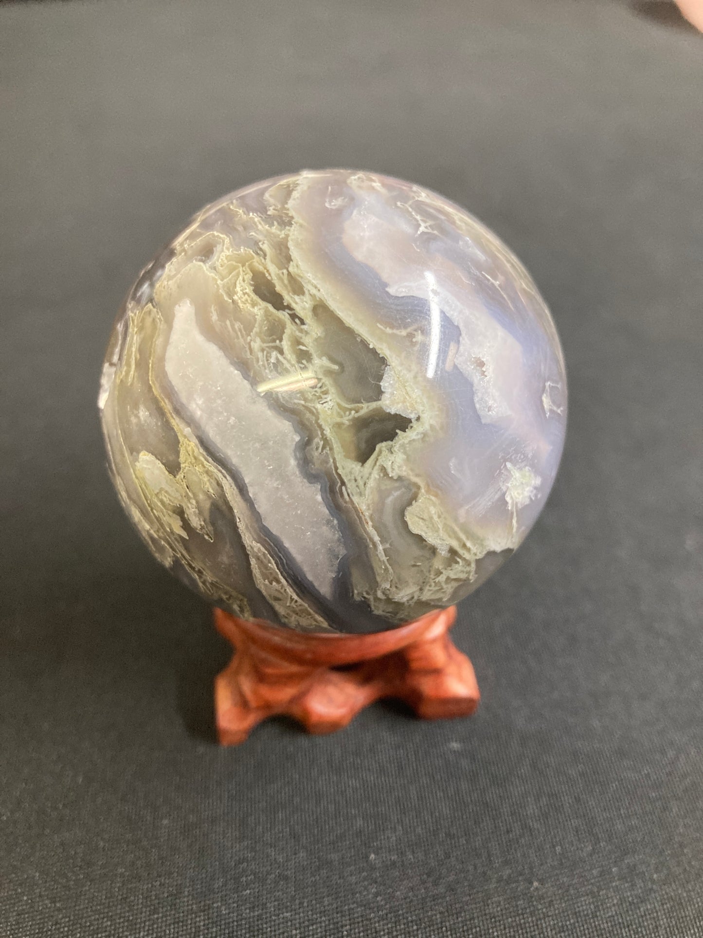 Moss Agate Sphere (F)