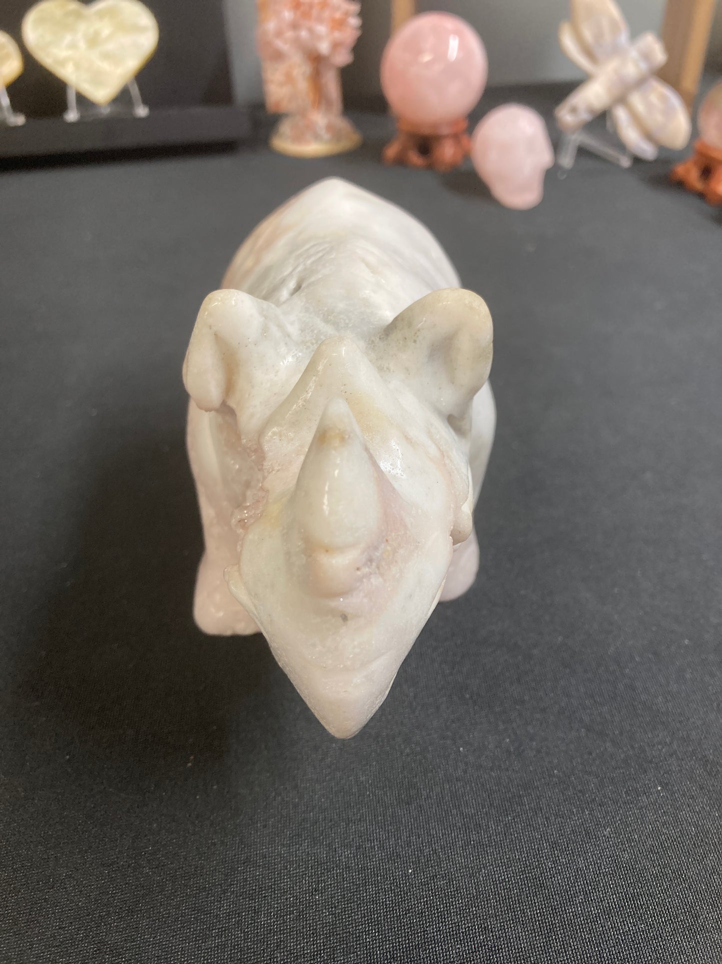 Pink Amethyst Rhino