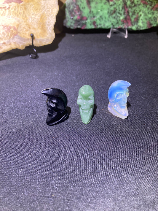 Moon face mini carving