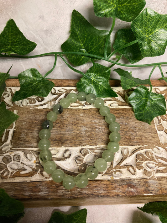 Bracelet Prehnite 8mm