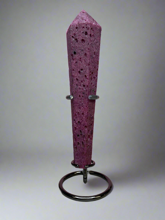 Honeycomb Ruby Wand