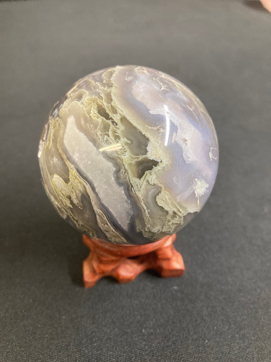 Moss Agate Sphere (F)
