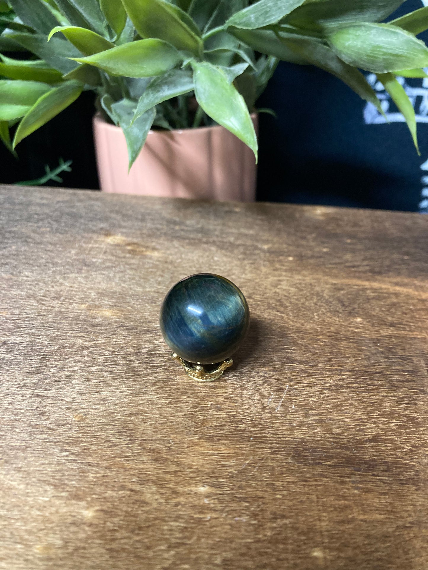 Blue Tigers Eye Mini Sphere
