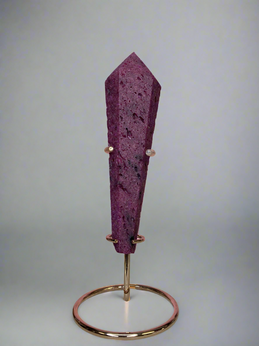 Honeycomb Ruby Wand