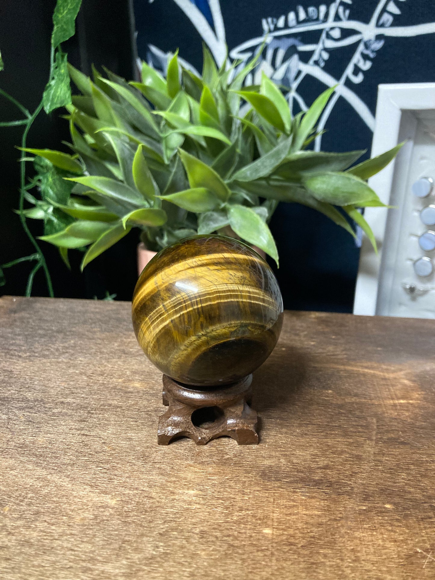 Tigers Eye Sphere