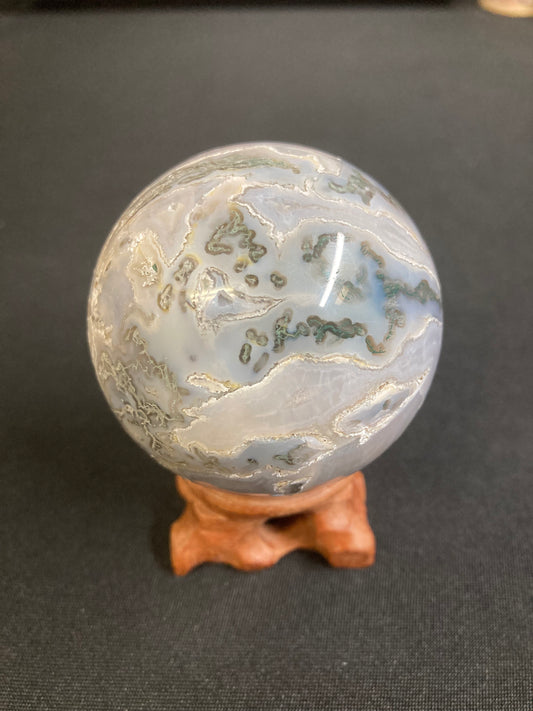 Moss Agate Sphere (A)