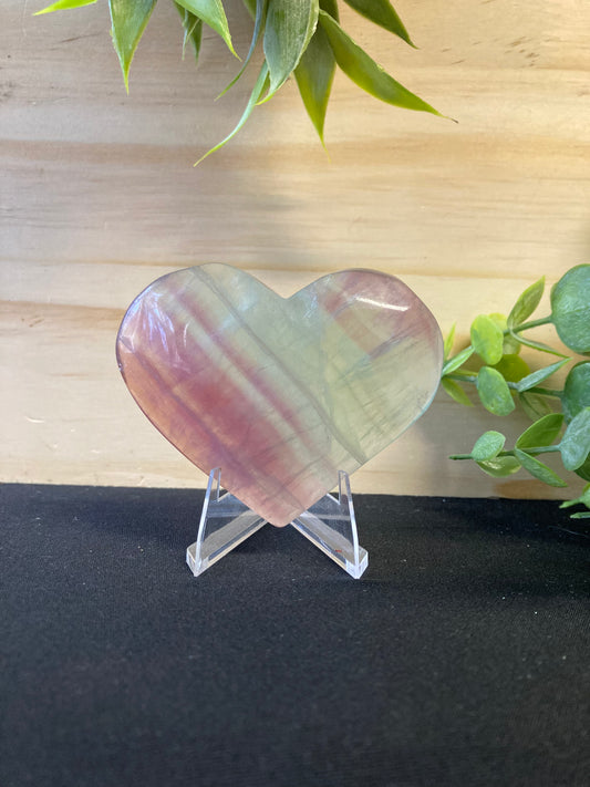Fluorite Heart